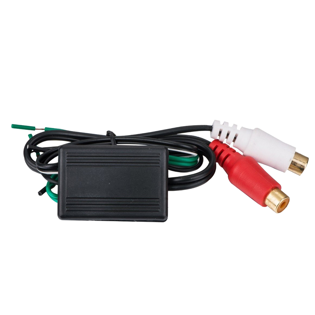 Car Audio Stereo Speaker Wire to Rca Adapter Line Out High to Low Converter