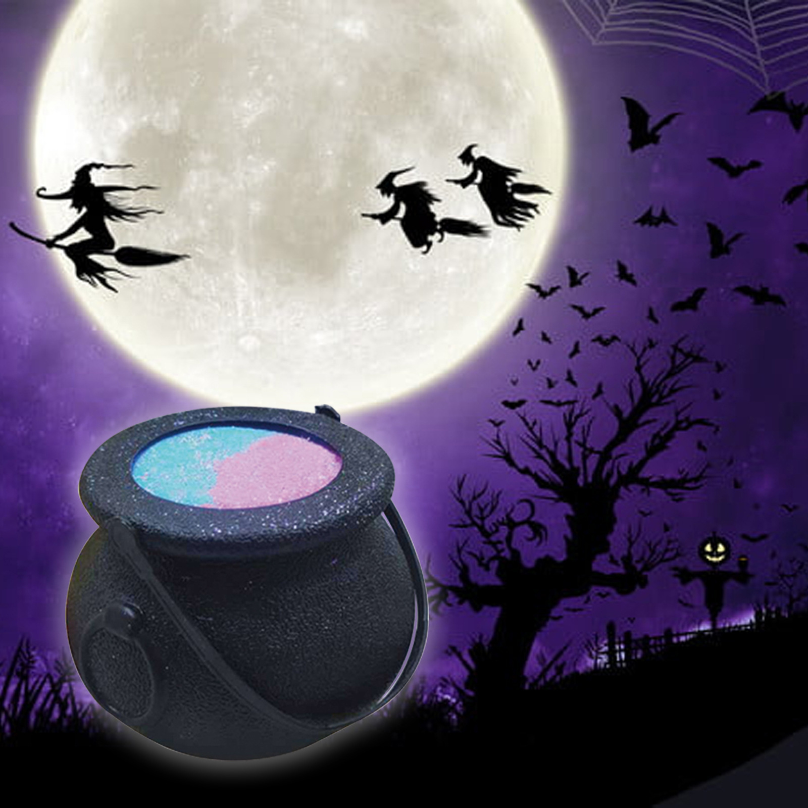 1Pcs 150g Bath Bombs Witch Jar for Spa Bath Starry Sky Sea Salt Essential Oil Moisturizing Skin Gift for Her Wife Anniversaries