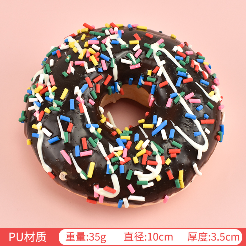 10 cm große, simulierte Donuts, Brot, Stressabbau, künstliches Brot, Kuchen, Heimdekoration, Hochzeitsdekoration, Fotografie-Requisiten, 1 Stück – Detail 14