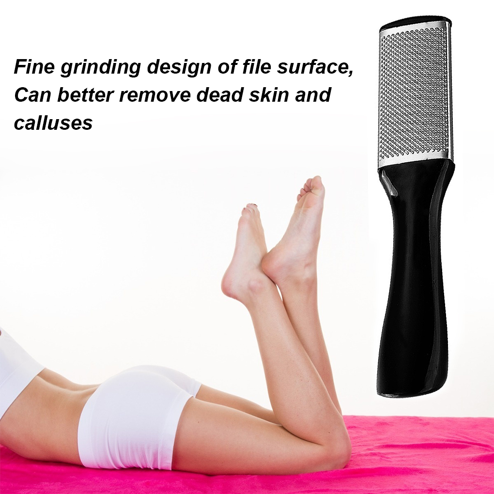 Best of Foot File Stainless Steel Foot Rasp With Plastic Handle Callus Dead Skin Remover Pedicure Tool Foot Care Tool Dropshipping Reviews & Tips - Image 3