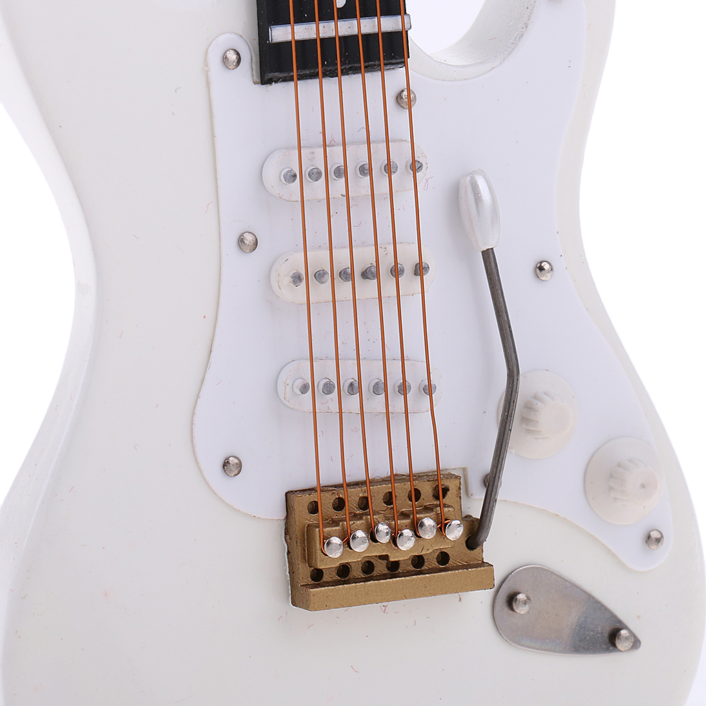 MagiDeal 1/6 Scale Wood Electric Guitar Model for 12 Inch Action Figure Accessory Kids Toys