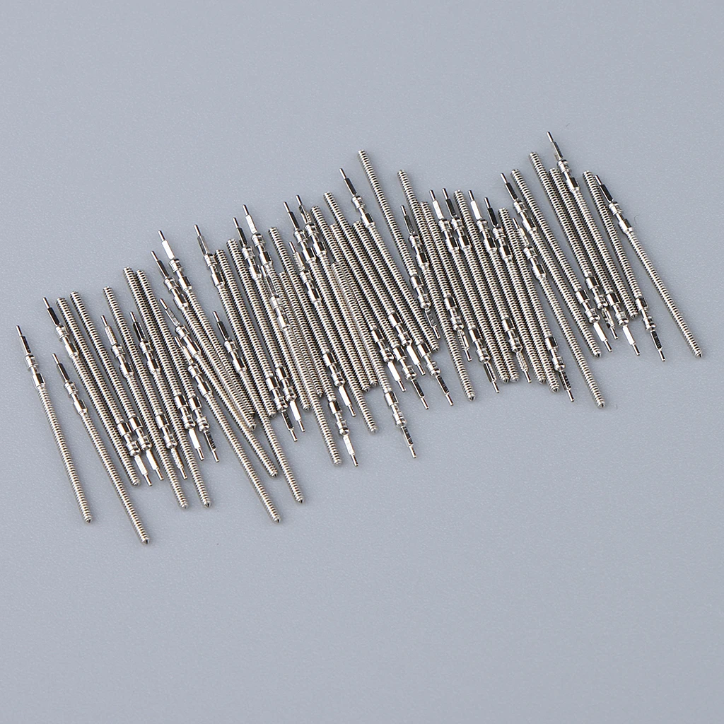 100Pcs Watch Winding Stem 2035 Automatic Movement Replacement Spare