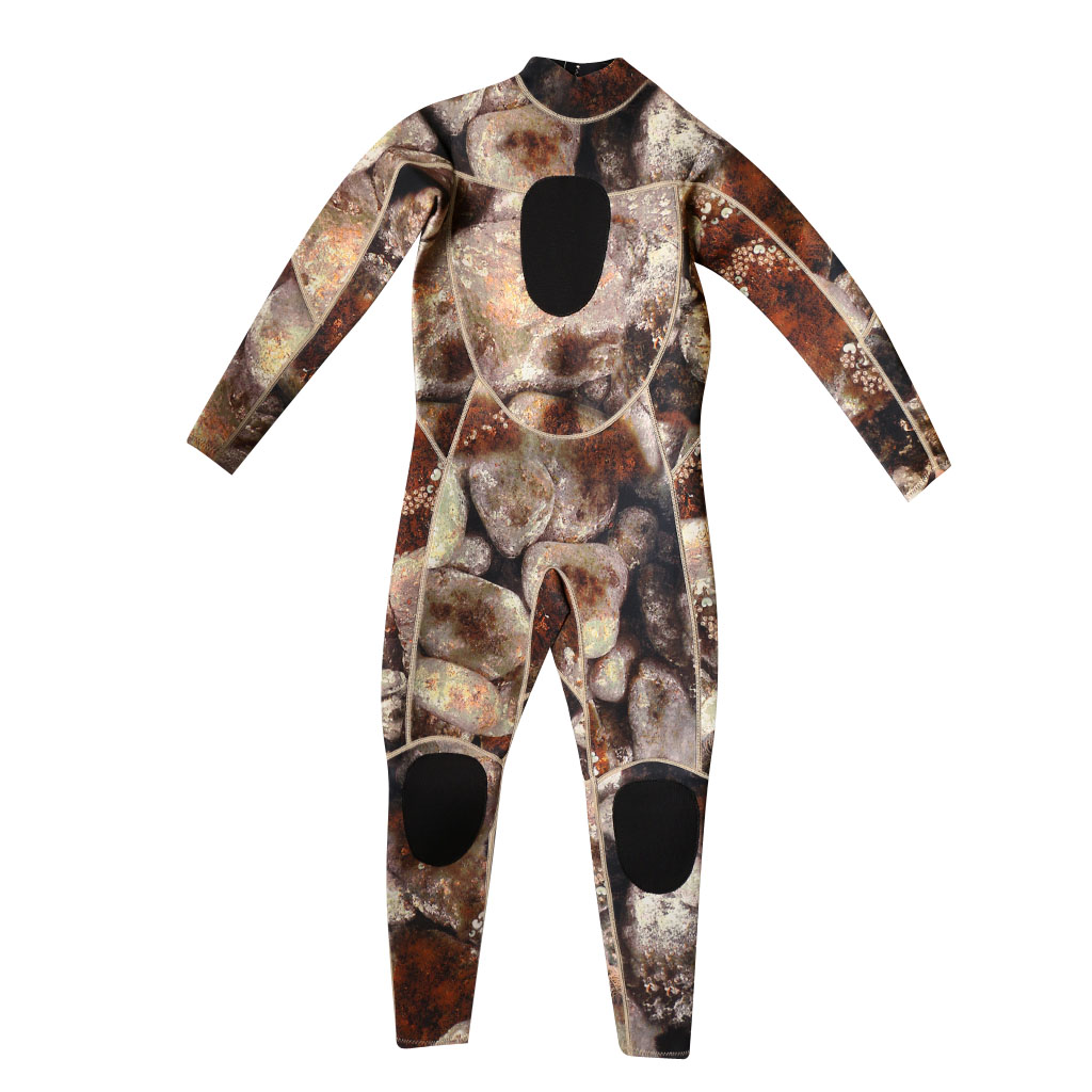 Men 3mm Camouflage Wetsuit for Scuba Free Diving Spear Fishing Swimming Full Body Neoprene Wetsuit