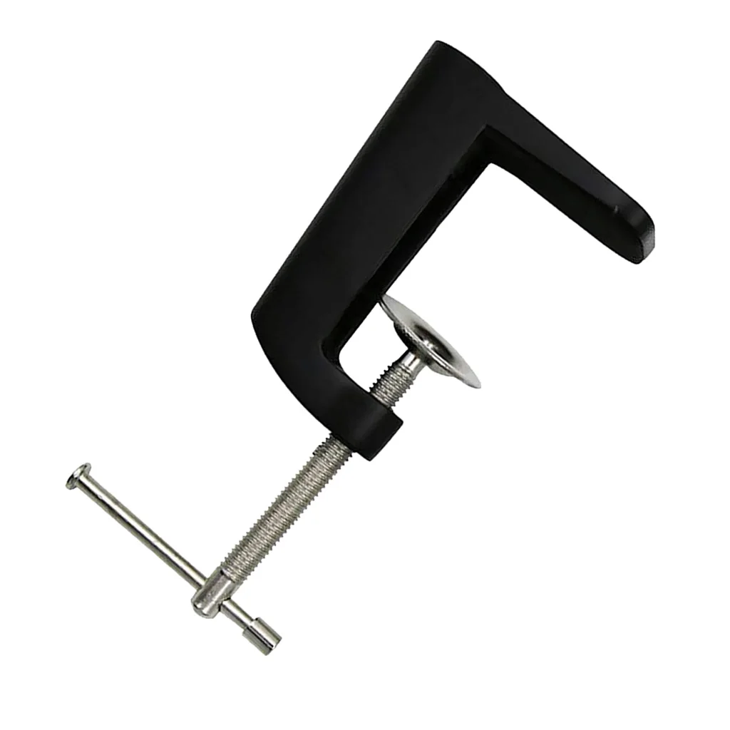 Black Table Lamp Clip Lamp Clamp Base Adjustable Arm Clamp Mounting Bracket