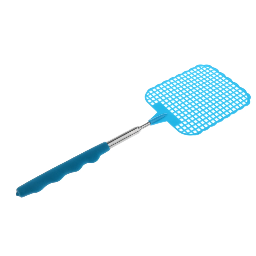 Handy Telescopic Extendable Fly Swatter Prevent Pest Tool Indoor and Outdoor