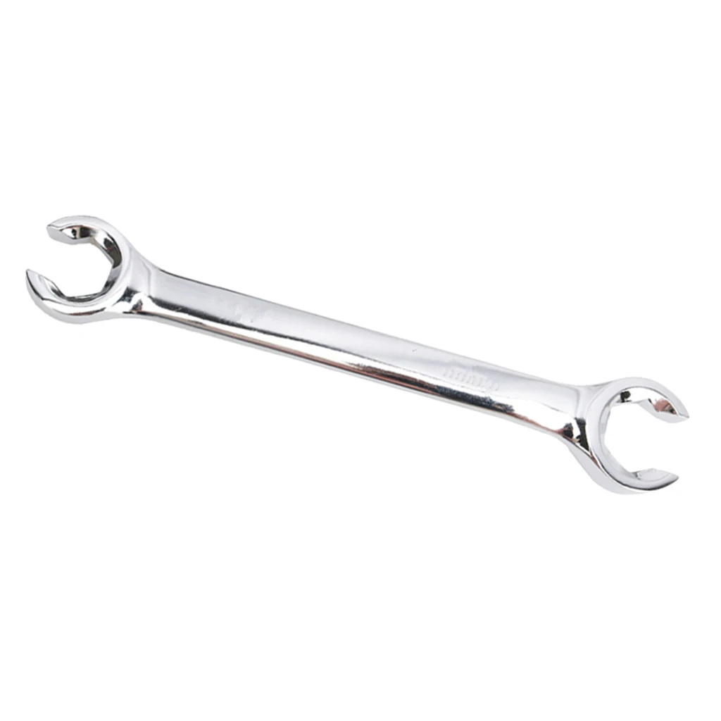 Heavy Duty Fix Tubing Wrench Spanner W/Double Head 10x12mm Chrome Vanadium Steel