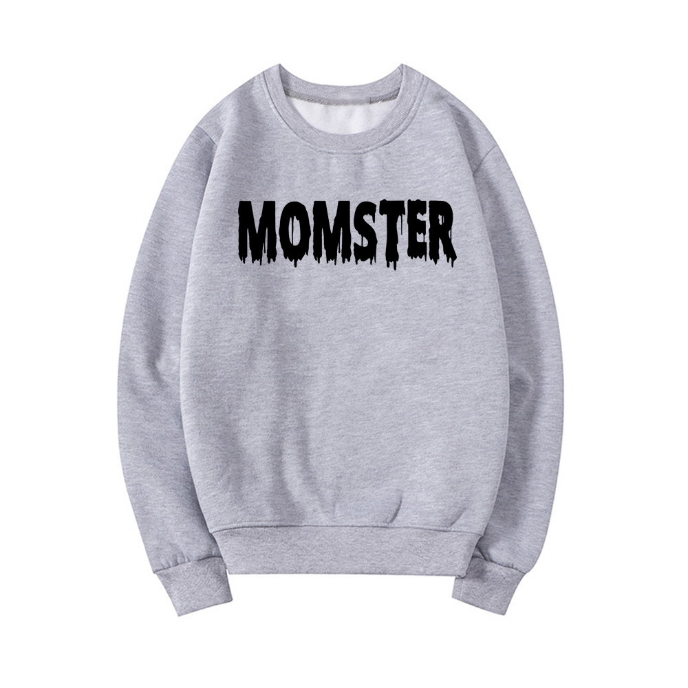 bruxas crewneck sweatshirts feminino manga longa tops