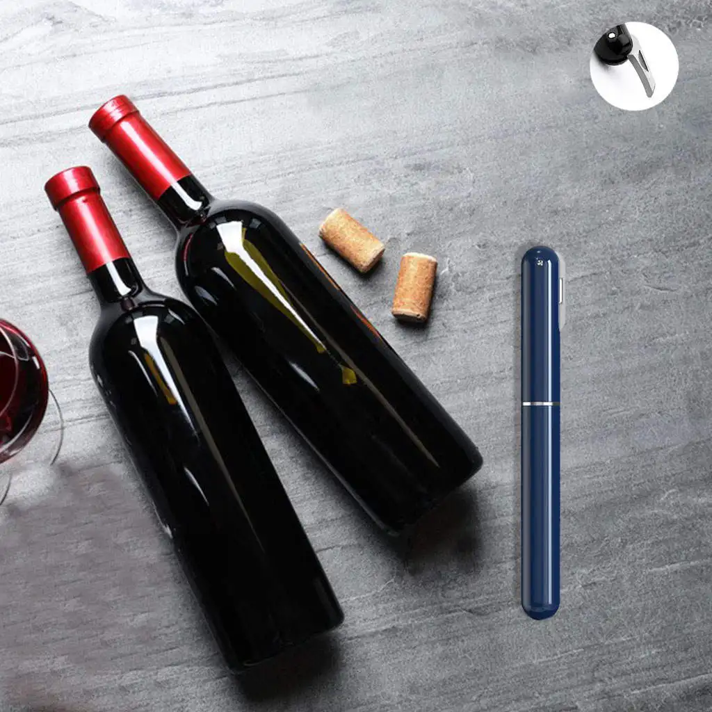 Air Pressure Pump Opener Modern with Foil Cutter Safe Stainless Steel Portable Tools Wine Accessories Cork Remover for Red Wine
