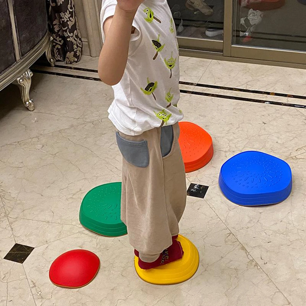 5 Pieces Non-slip Stepping Stones for Children Kinder Sport Balance