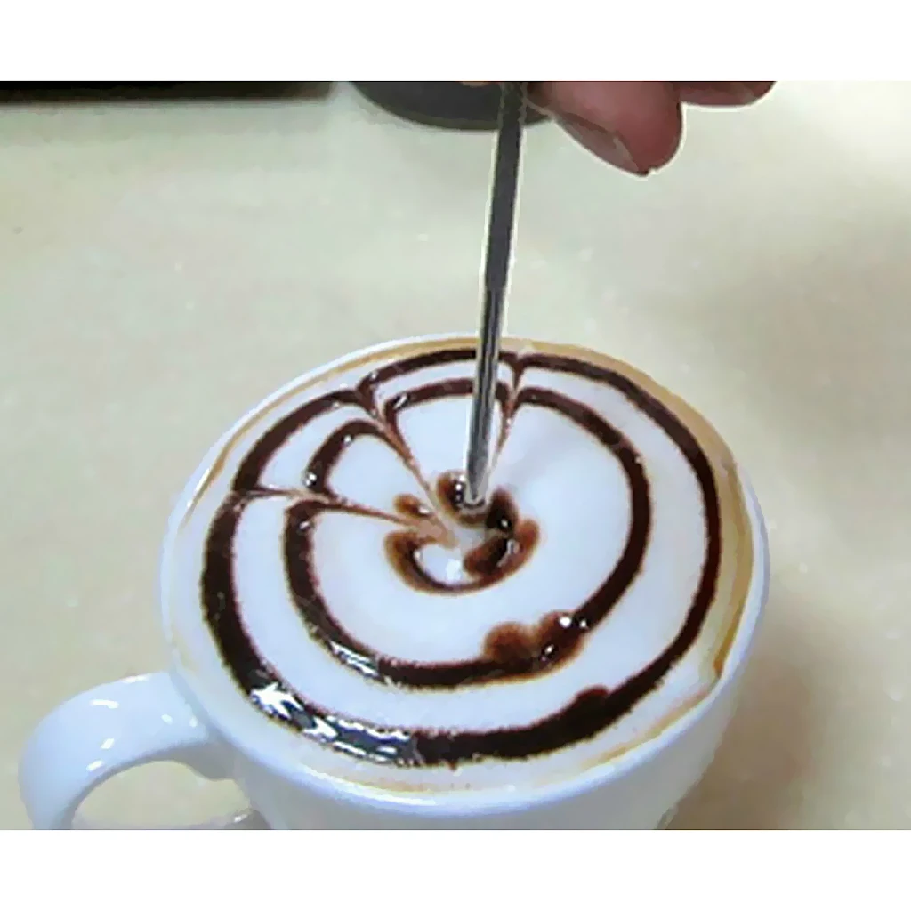 1 piece DIY Coffee Latte Art Pen Stainless Steel Tool Espresso Machine Cafe Kitchen Cafe Latte Art Pen Coffeeware