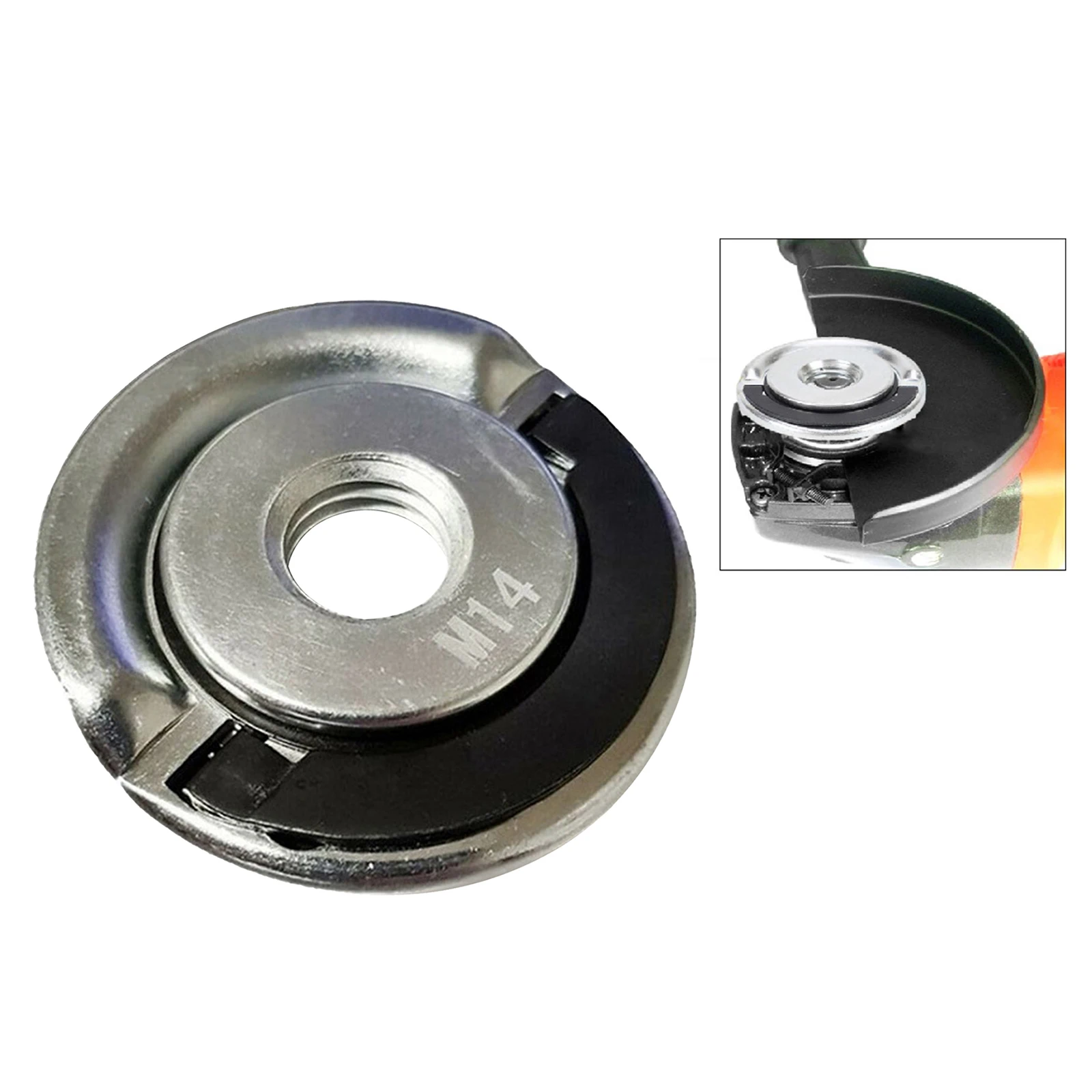 Angle Grinder Flange Lock Nuts M14 Thread Quick Change, Easy to Use and Easy to Install,Labor Saving