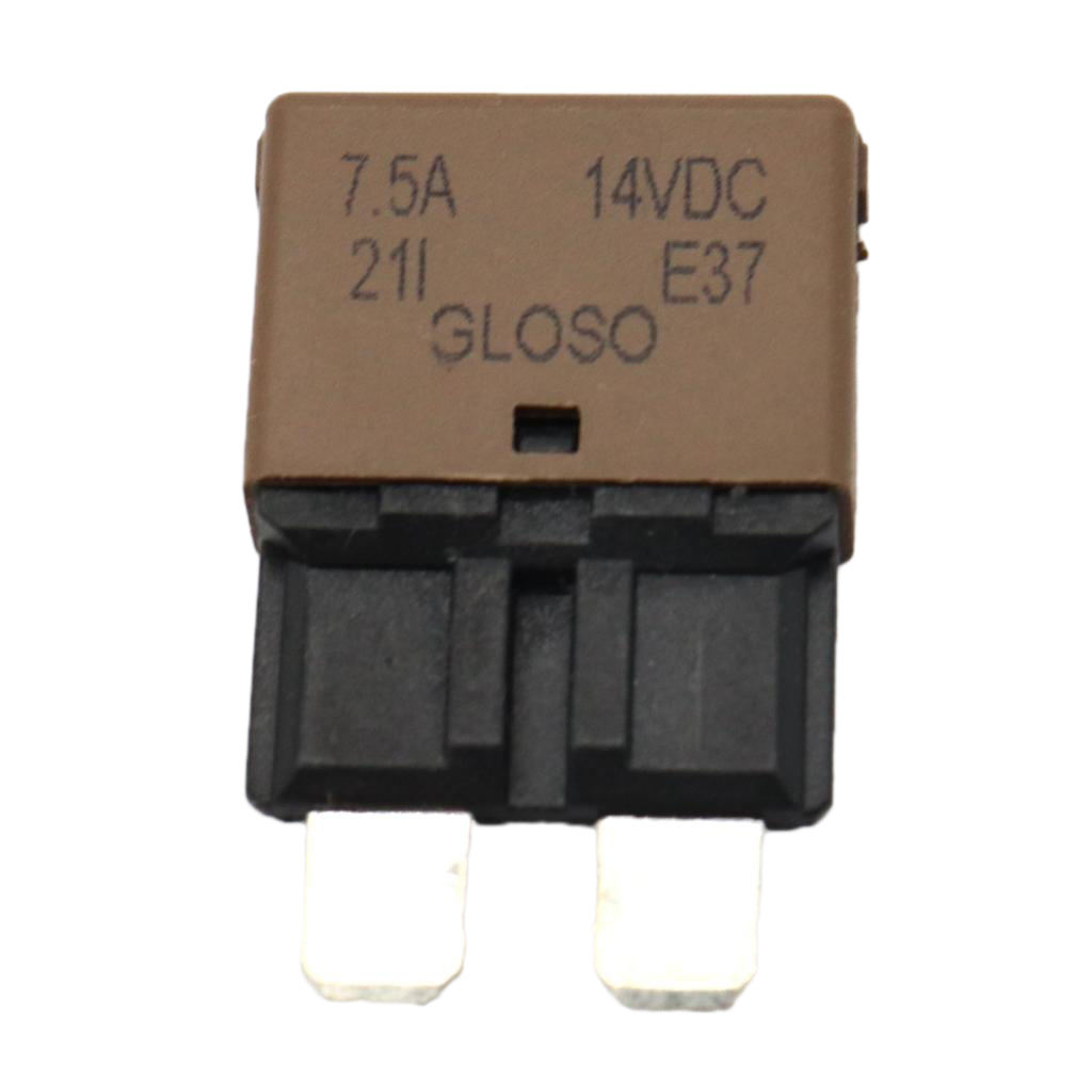 Car Truck Automatic Universal Reset Circuit Breaker Blade Fuse 12V/24V 7.5A