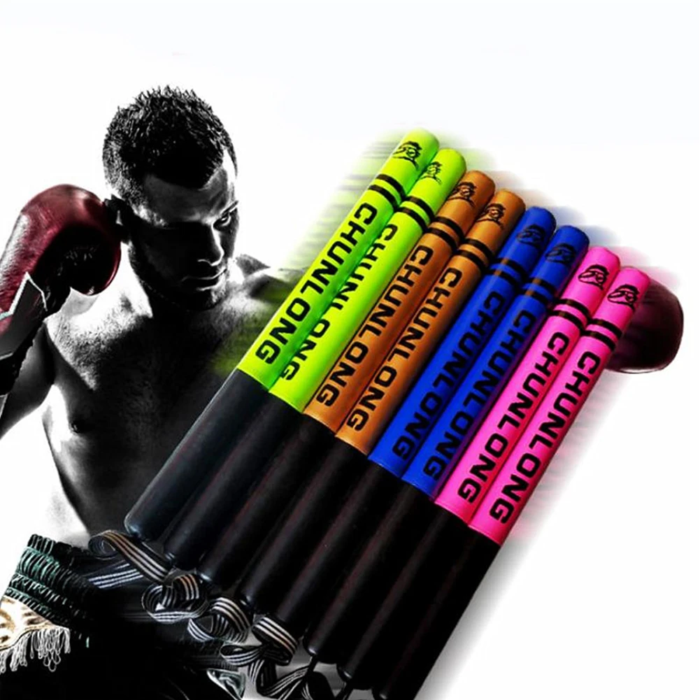 DELITLS Training Sticks 2pcs PU Leather Punching Pads Target Boxing Tool Flexibility oordination Grappling Muay Thai Fighting Speed Reaction Durable Agility