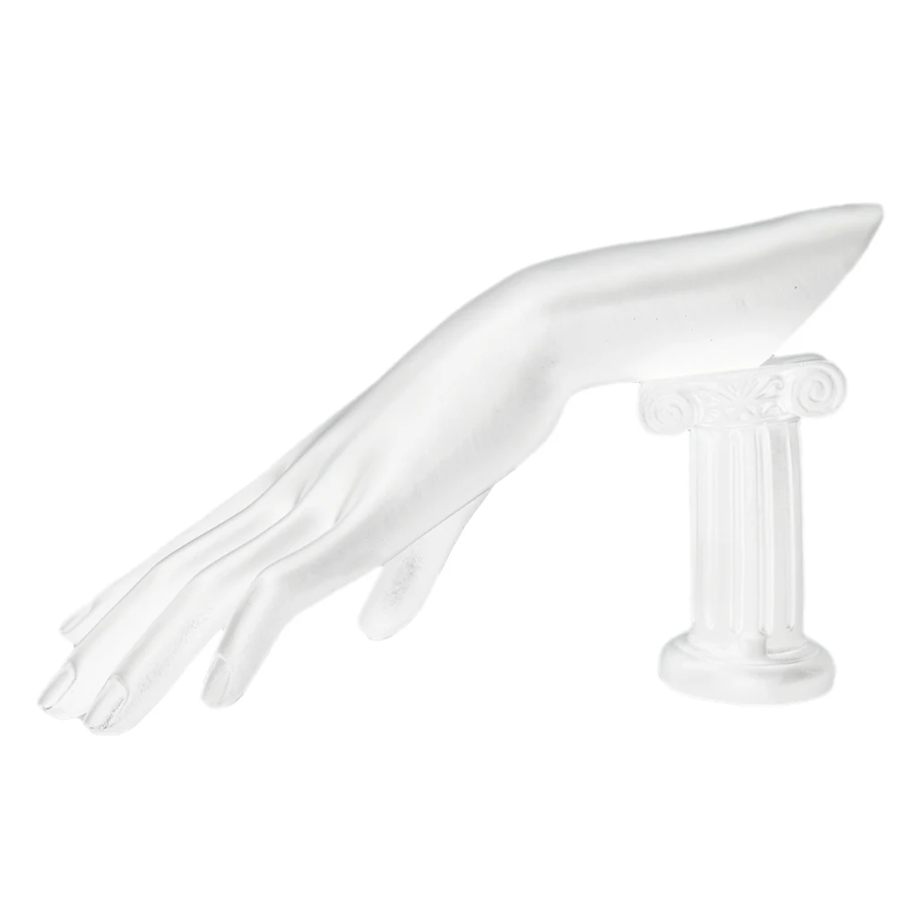 Mannequin Hand Form for Jewelry Bracelet Ring Watch Display Silver