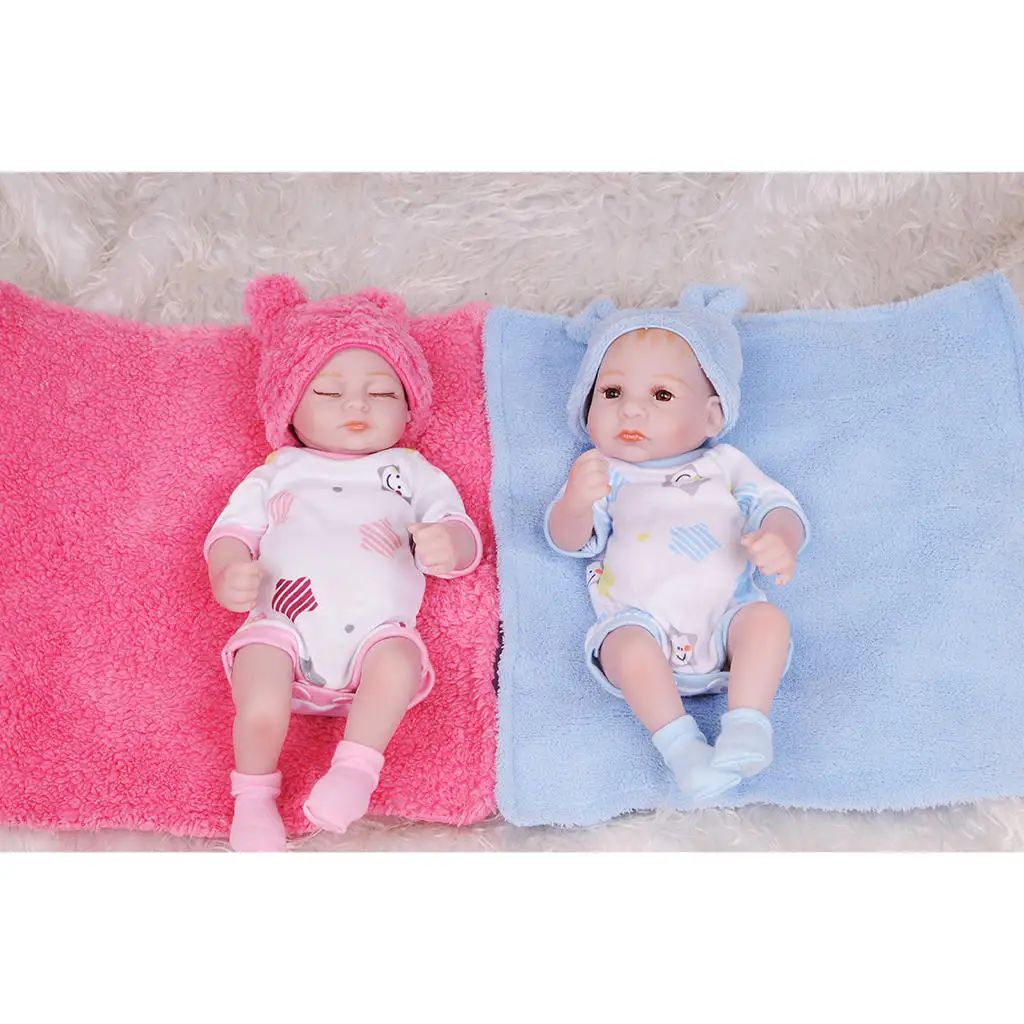 28cm 11inch Silicone Baby Doll Newborn Baby Toys for Children Birthday Gifts