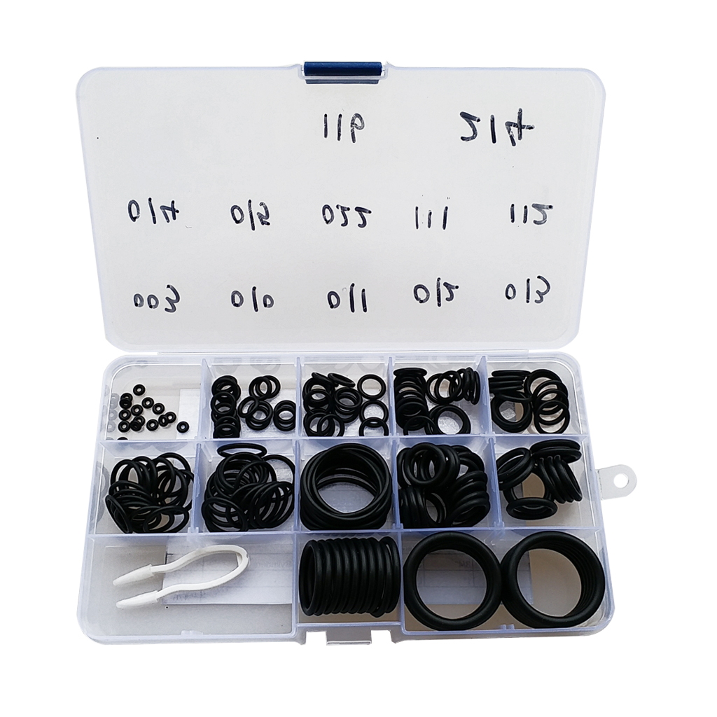 170Pcs 12 Sizes Dive O-Ring Kit with Pick up Tool for Scuba Diving Tank Valves,