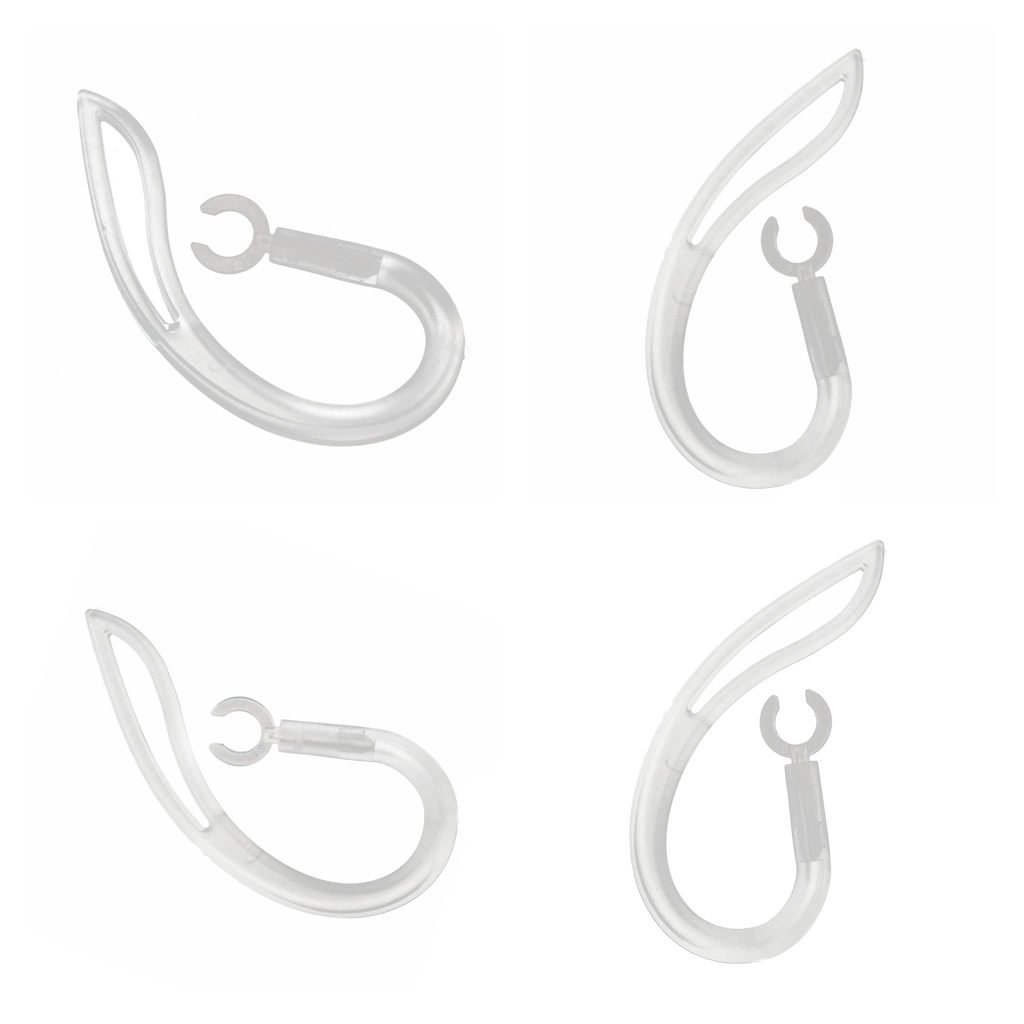 4 pieces Replacement Spare Earhook Ear Hook Earloop For Bluetooth Headset