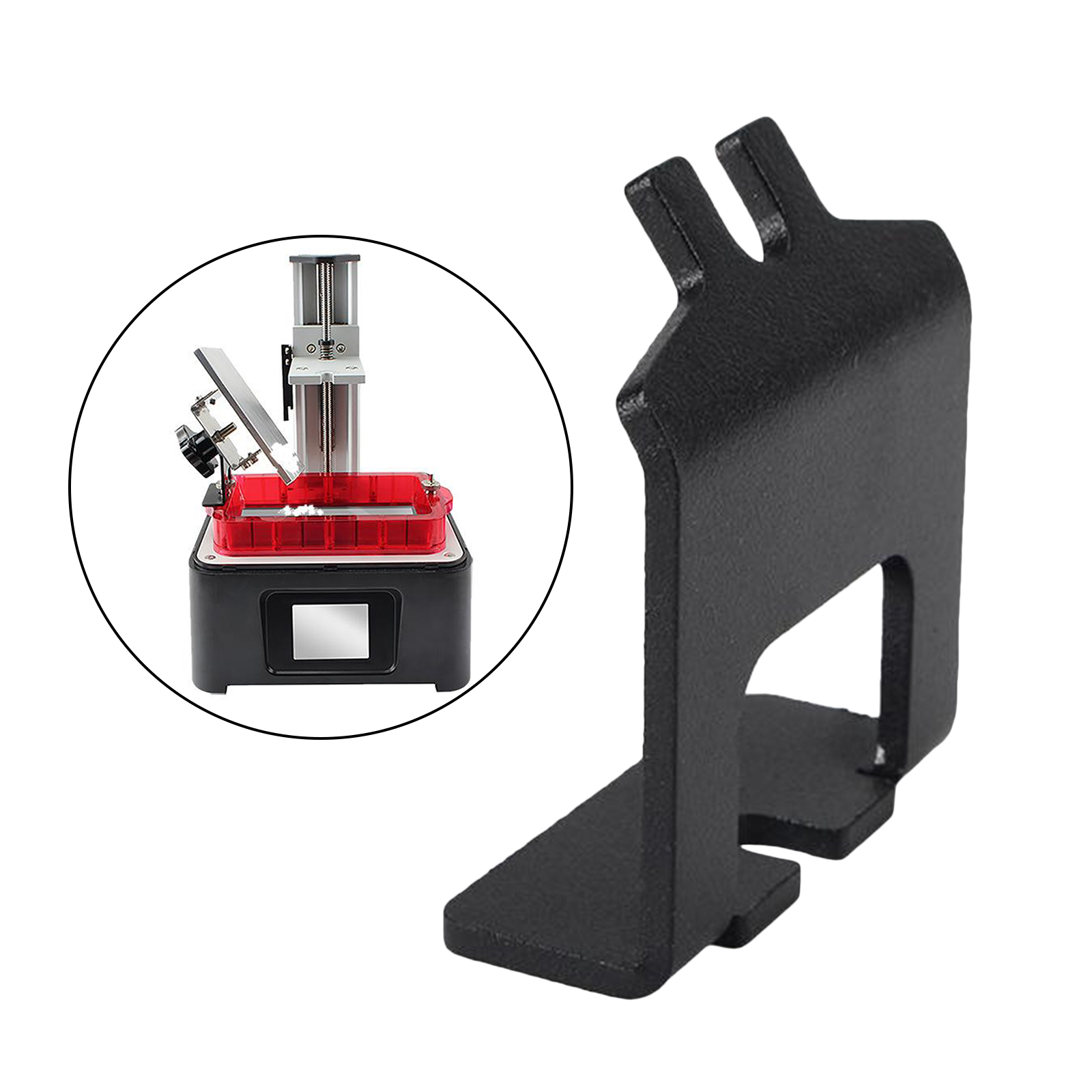 Drip Stand Resin Vat Tank 3D Printers UV Photocuring Resin 3D Printers Black