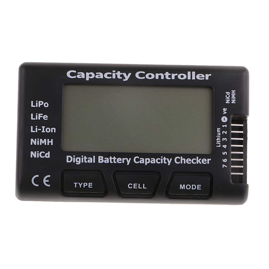 RC 2-7S Batteries Capacity Meter Intelligence Digital Power Tester Checker