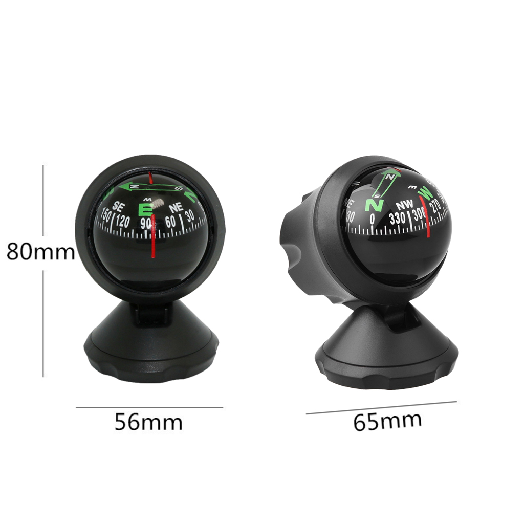 Vehicle Navigation Ball Compass Compass Travel Driving Adjustable Car Motor
