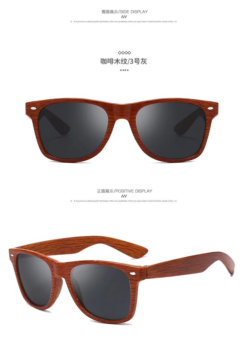 2022 Wood Sunglasses Men women square bamboo Women for women men Mirror Sun Glasses retro de sol masculino Handmade womens ray bans