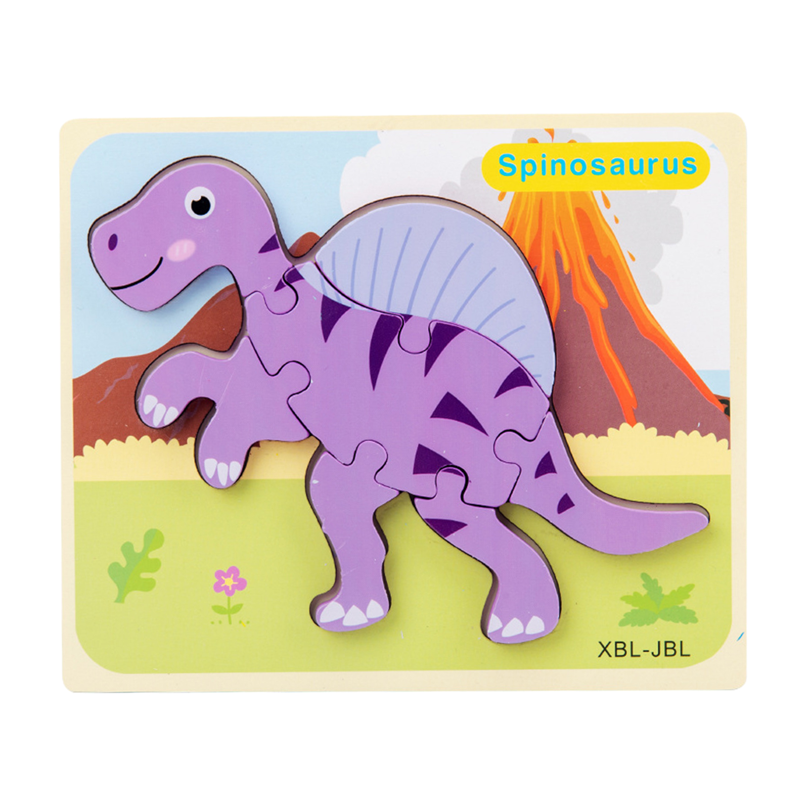Toddler Puzzles for 1 2 3 Year Old Boys Wooden Dinosaur Puzzles for Kids Ages 3+ Baby Infant Learning Educational Dinosaur Toy