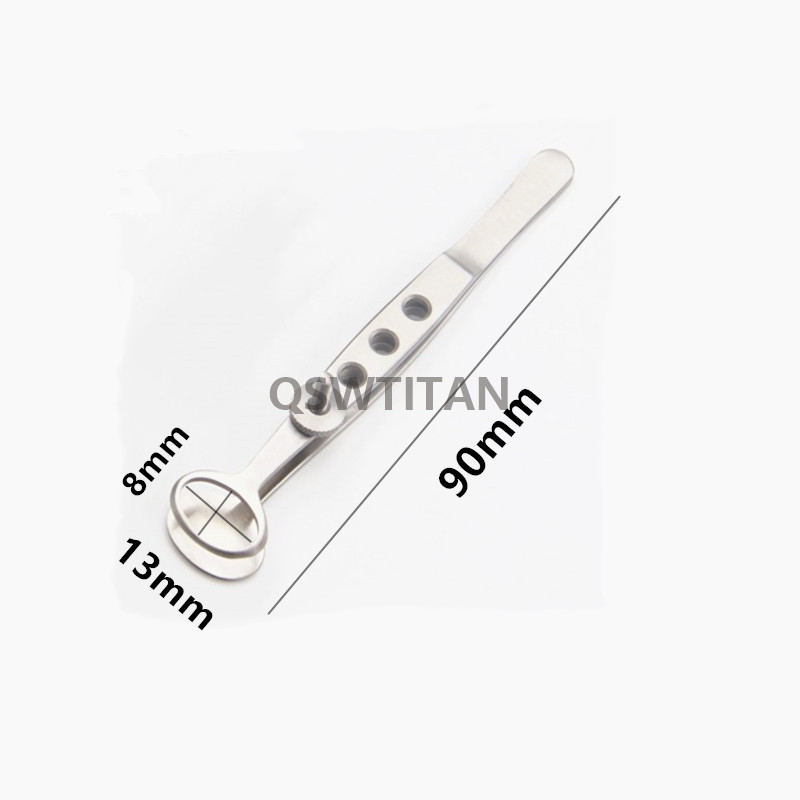 Description Picture 5 of item1pcs Stainless steel Chalazion Forceps ophthalmic surgical instrument