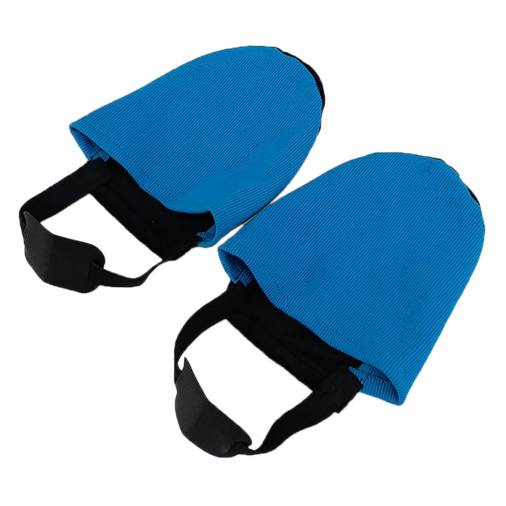 1 Pair High Quality Elastic Fabric Sports Bowling Shoe Sliders Covers Bowling Shoes Slider Bowling Sport Accessories - Blue