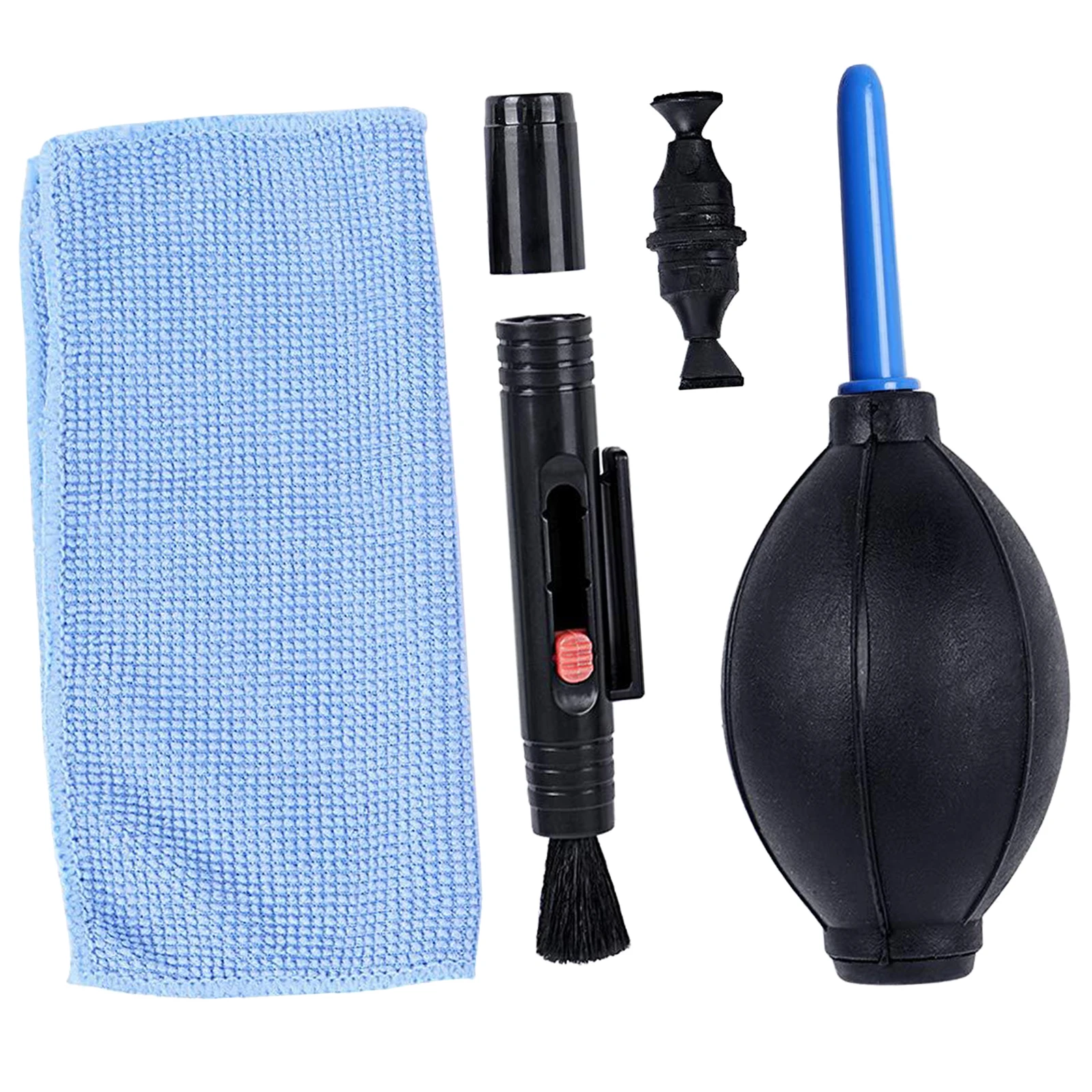 3 in 1 Camera Cleaning Kit Cleaner Dust Pen/Blower/Cloth Multifunctional Tools for LCD Screen Optical Instrument Lens Cleaning