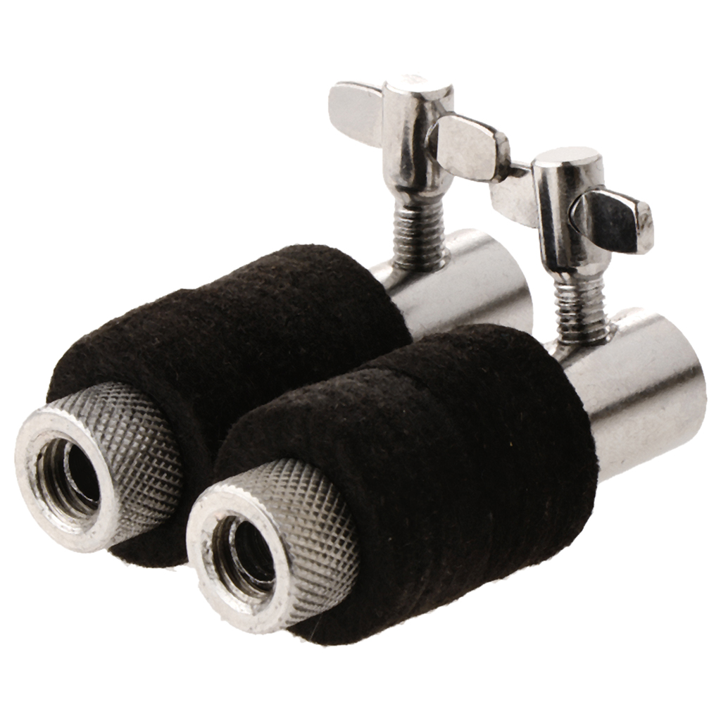 2 Pieces Metal Clutch for Hi Hat Cymbal Stand Jazz Drum Set Kit Percussion Accessory 8 x 3 x 2cm