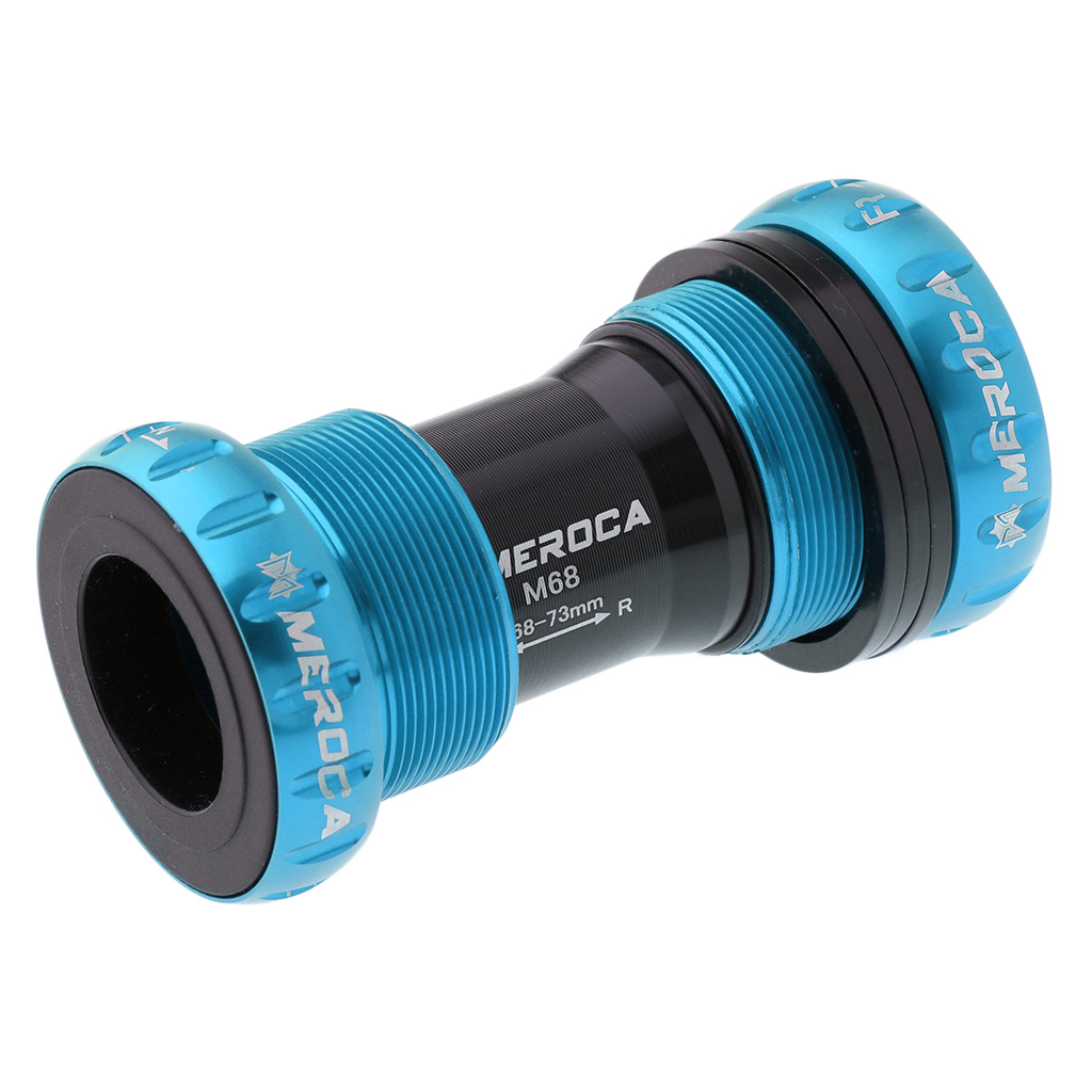 BB68 Bottom Bracket 68/73mm Thread Type Crankset Bearings Bicycle Axis for Road Mountain Bicycle Bike