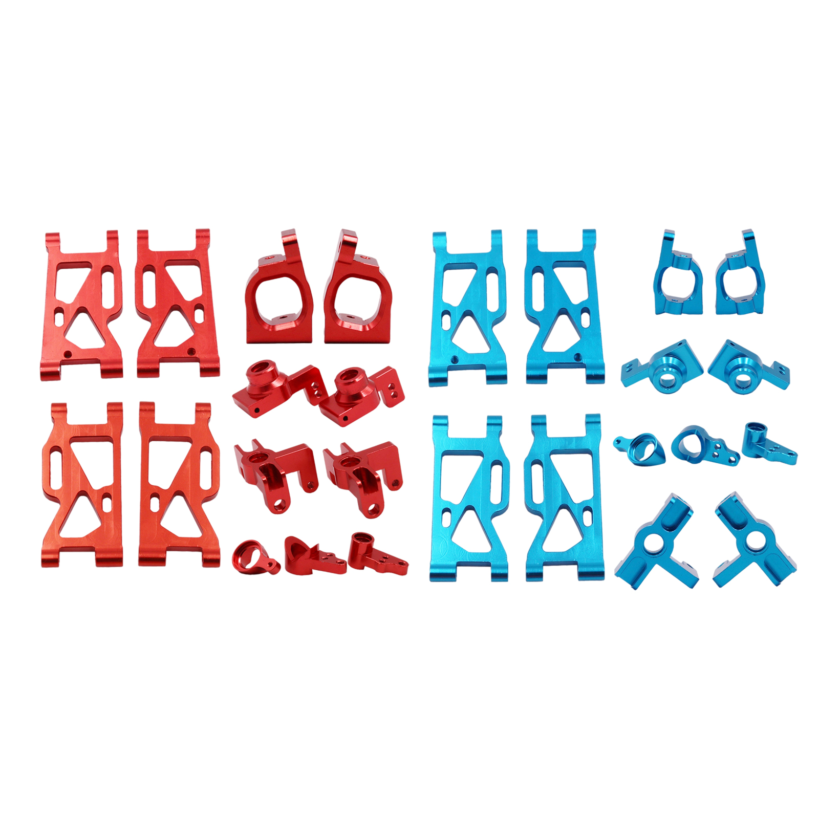 1/14 Wltoys 144001 Remote Control car Full car Metal accessories C block Front and rear Swing arm steering cup Set