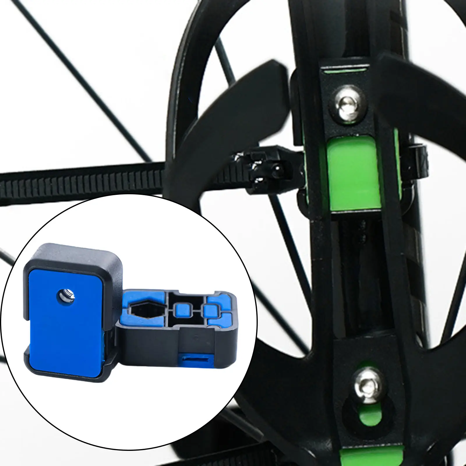 Folding Bicycle Frame for Brompton Water Bottle Expansion Rack Hole Mounting Seat Water Rack Strap Adjustable Bracket