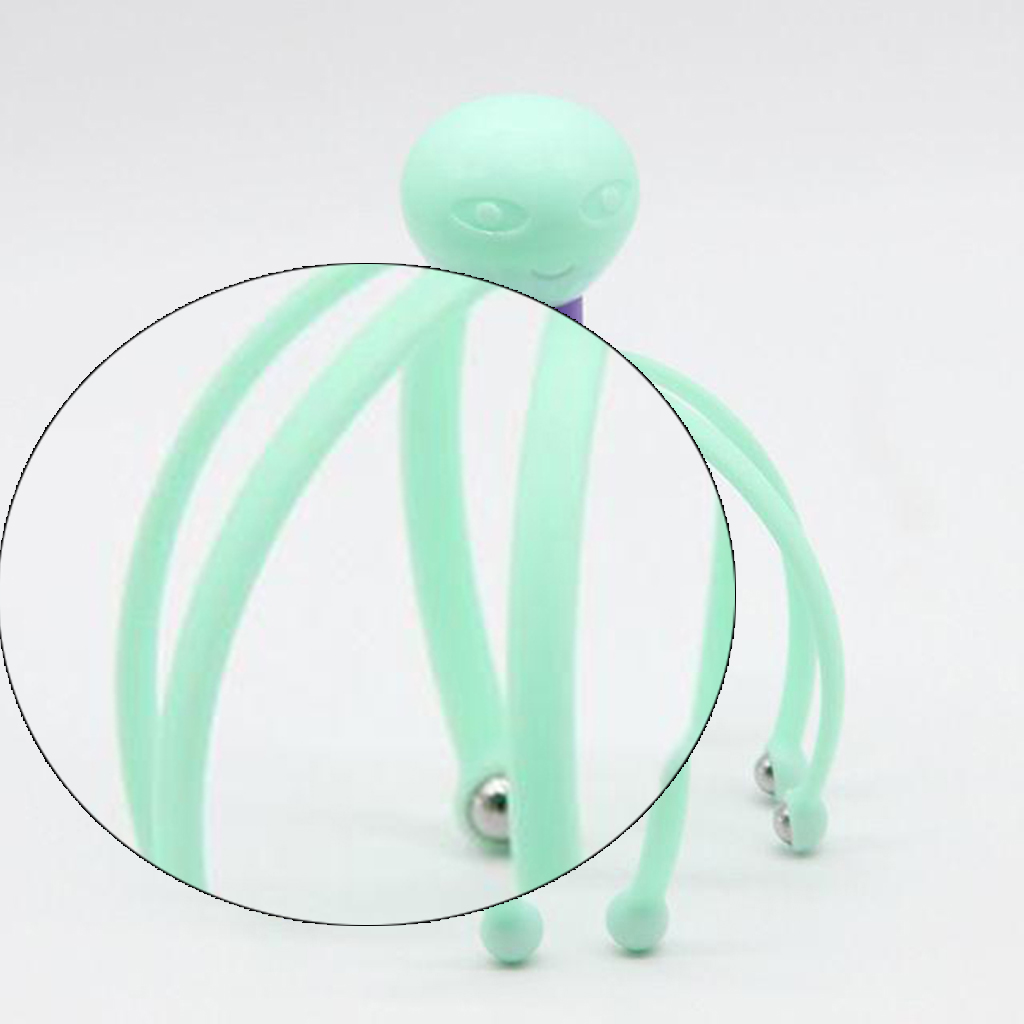 Scalp Massagers Rejuvenating Head No Hair Pulling Wire for Deep Relaxation Head Massage Tool Massage Octopus Scalp Stress Relax 