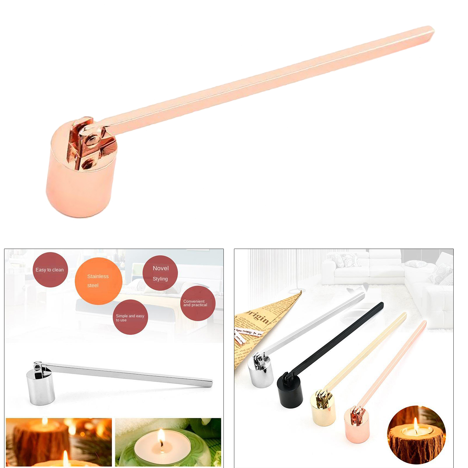 Snuffer Candle Accessory to Extinguish Candle Wicks Extinguish Accs