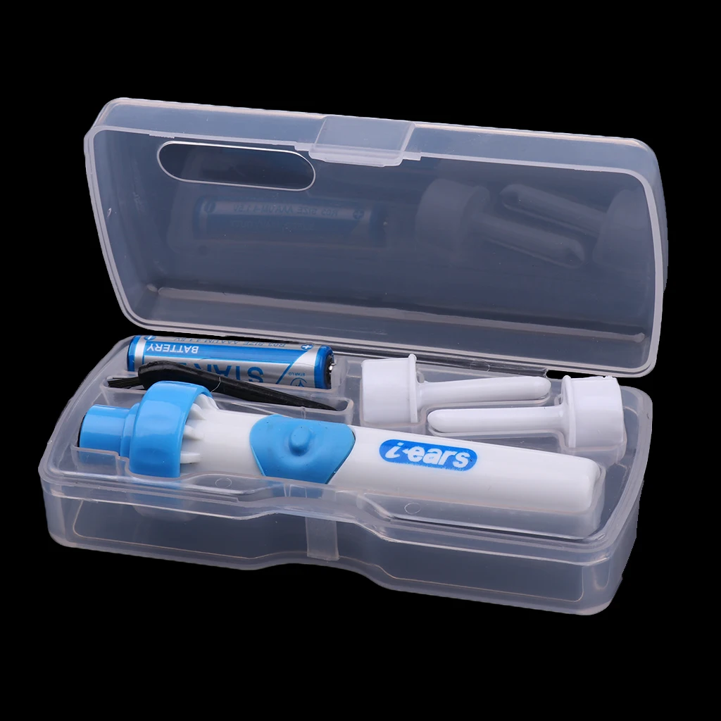 Electric Ear Vacuum Cleaner Wax Dirt Fluid Remover Painless Safe