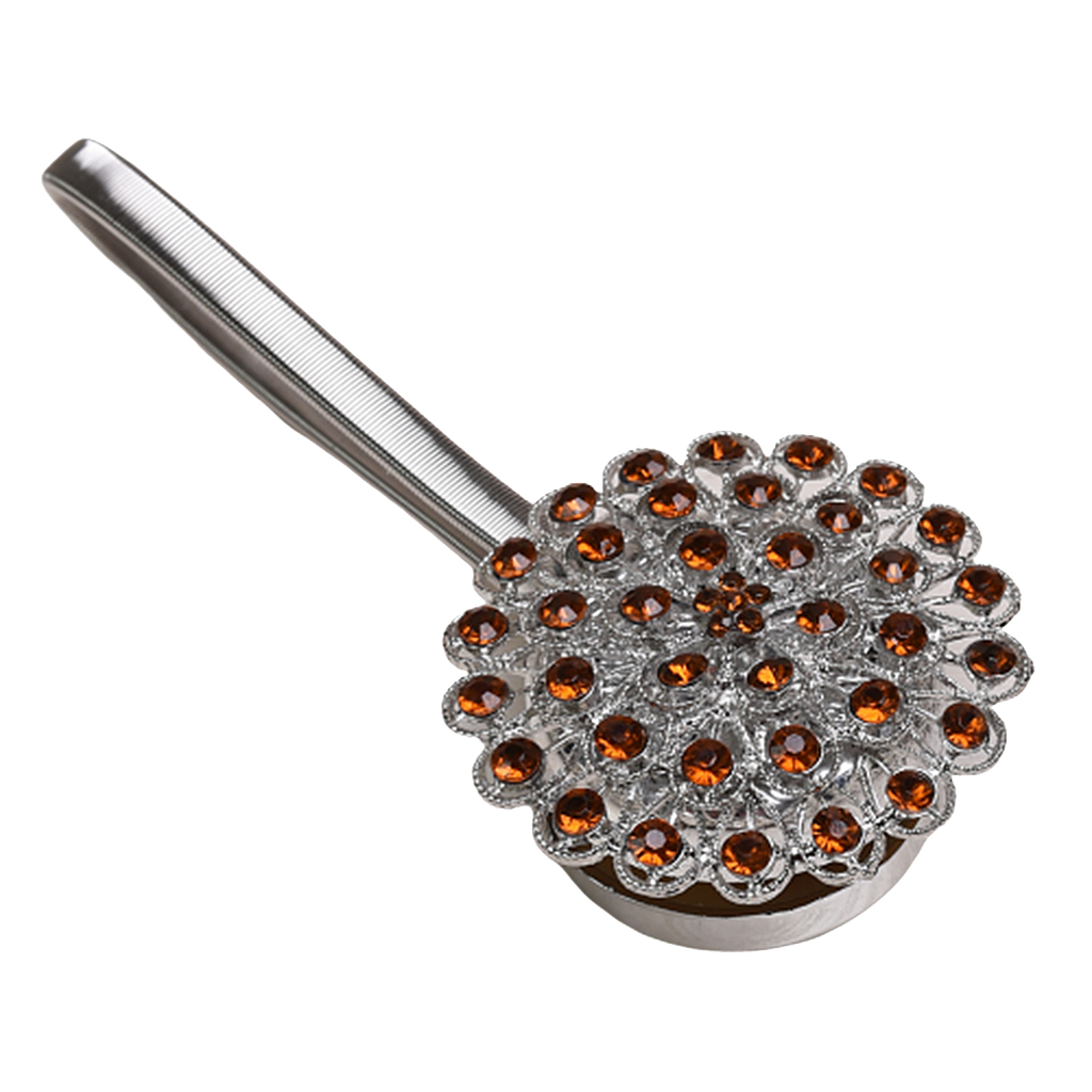  Curtain Tiebacks Clips Diamond Curtain Holdbacks With Stretchy Rope