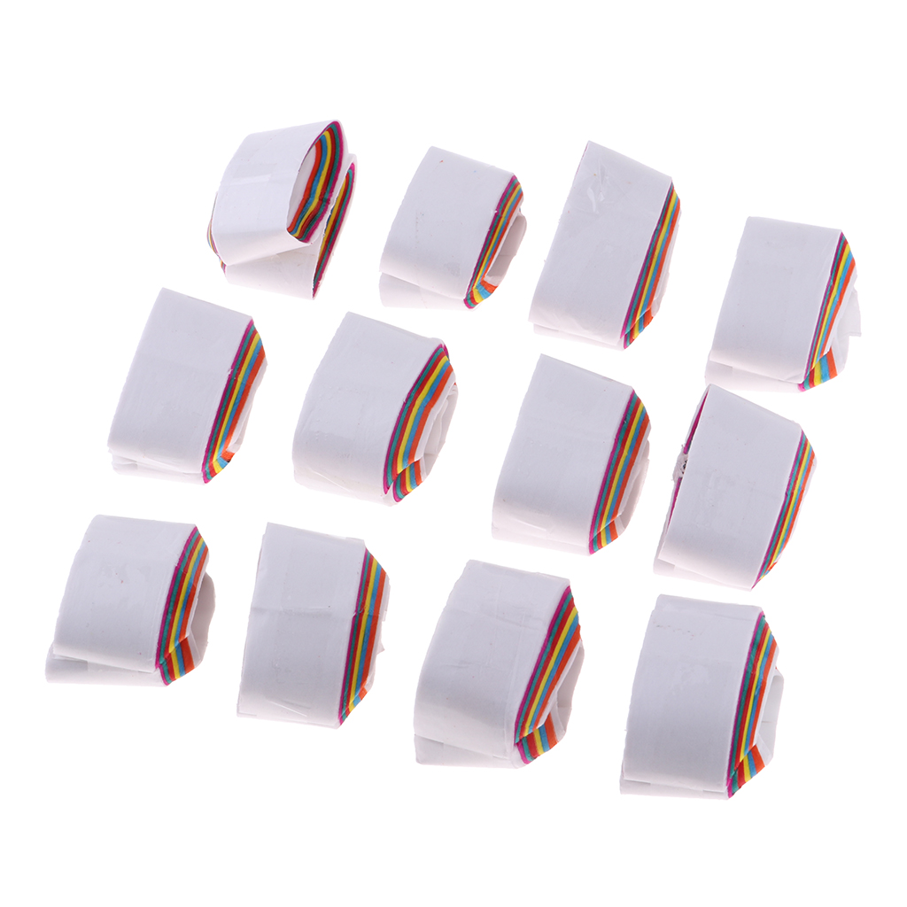 12Pcs/Set Magic Paper Mouth Coils Funny Magic Props and Gimmicks Magic Kit
