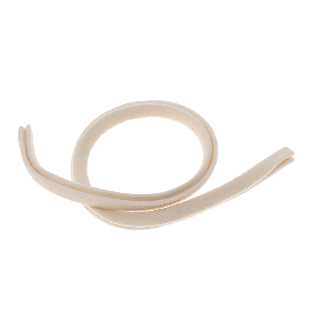 Tooyful White Grand Piano Damper Lifter Felt for Trichord 3 String Notes Piano Repair Replacement Parts