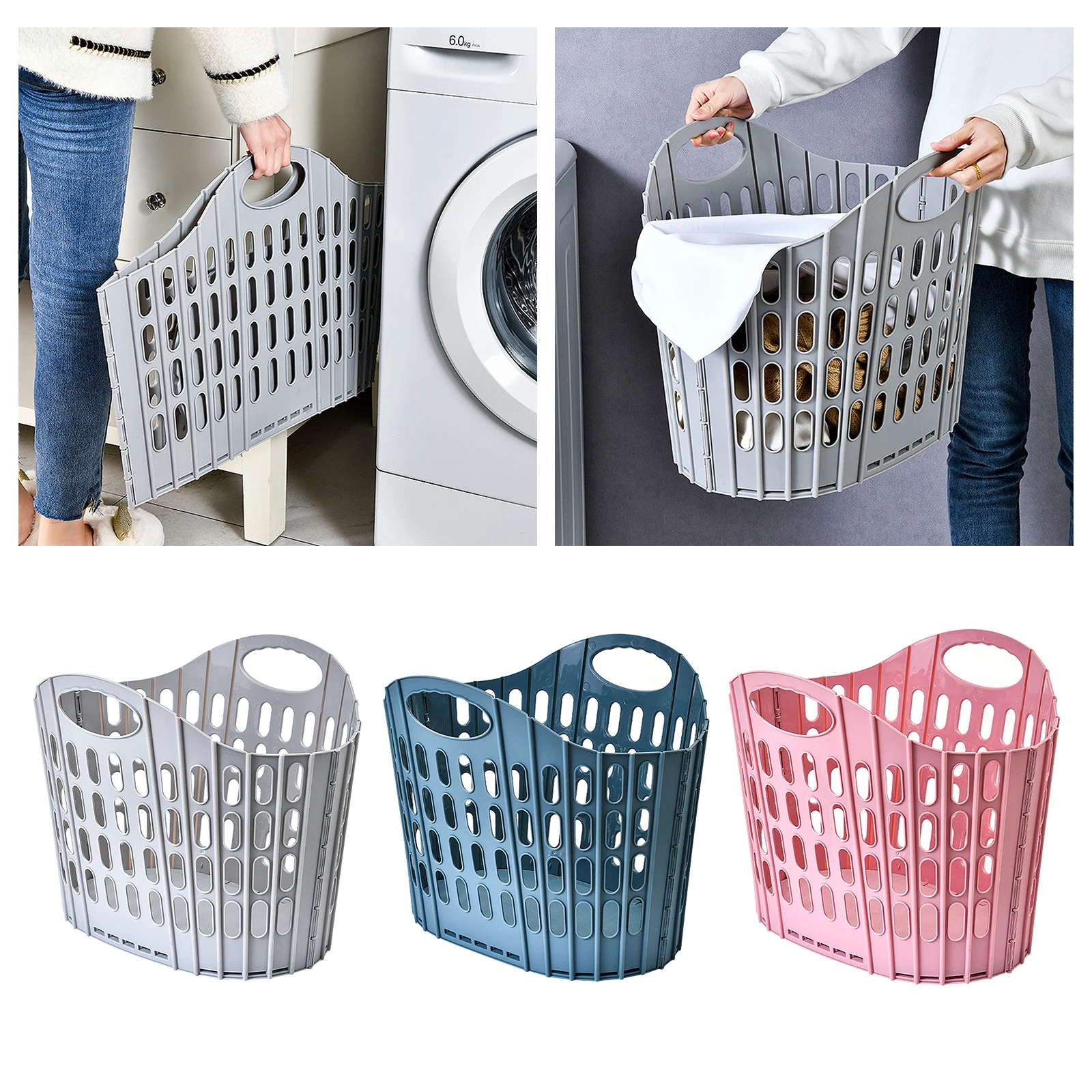 Yellow Duck + Cactus Viyuse 2pcs Storage Baskets Foldable Laundry Hamper Waterproof Organization Bins Collapsible Laundry Baskets Small Organizer for Bedroom Dirty Clothes Home and Office Toy Box 