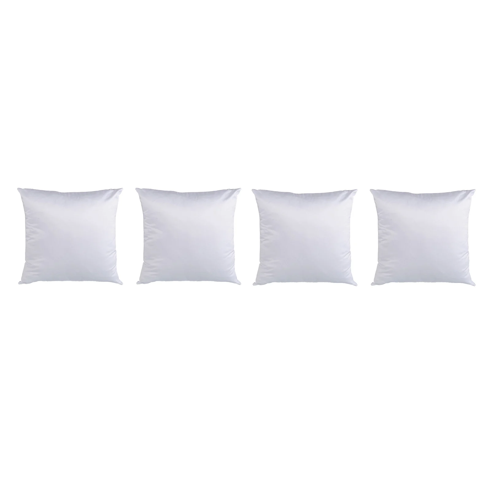 4Pack Plain White Sublimation Blank Pillow Case Fashion DIY Gift Heat Press Printing Transfer Pillowcase
