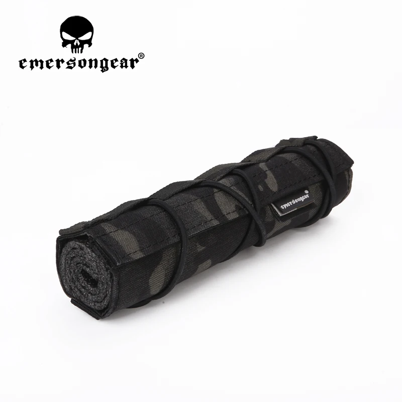 Emersongear Tactical 18cm Airsoft Suppressor Cover Silencer Protector Case Pouch 