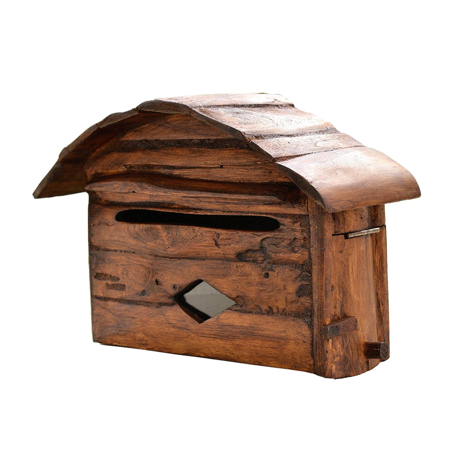Hanging Mailbox Newspaper Holder Magazine Storage Mail Organizer Letter Box for Doorway Hallway Outdoor Balcony Decoration