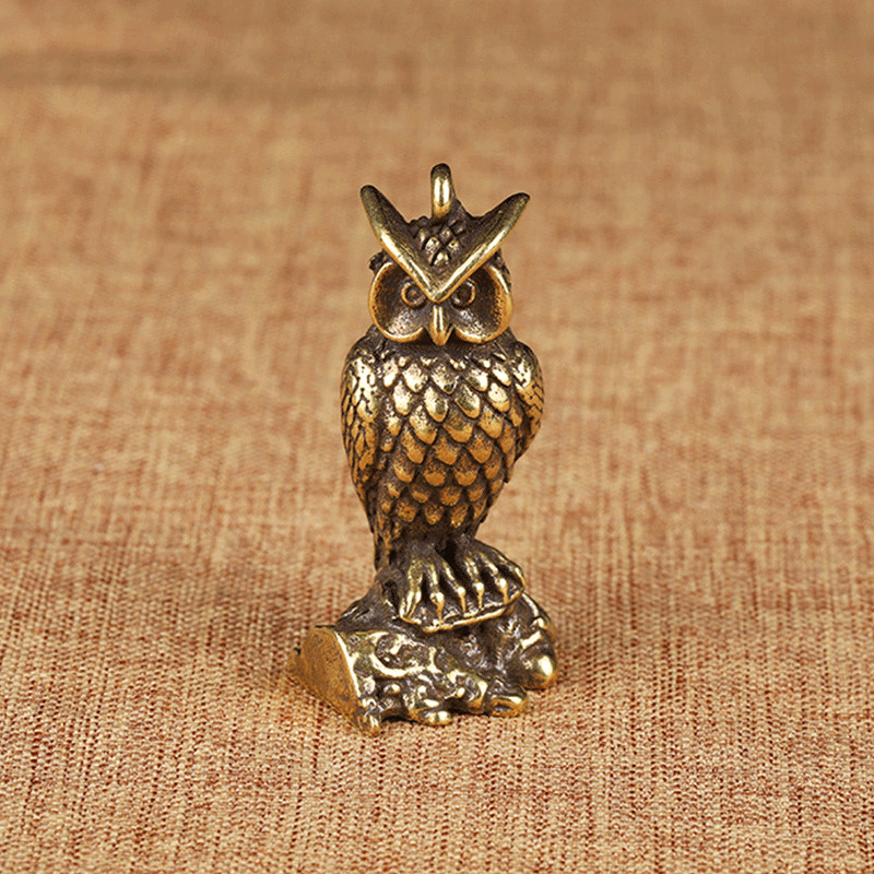 owl ornament brass (3)