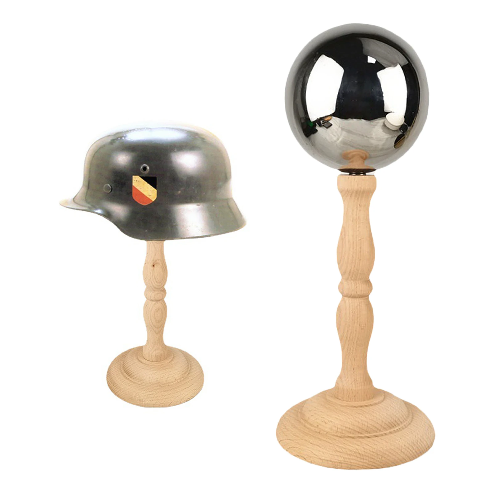 Stainless Steel Ball Wig Stand Hat Rack Cap Display Holder Free Standing Adults Kids Hat Display Stand Organizer