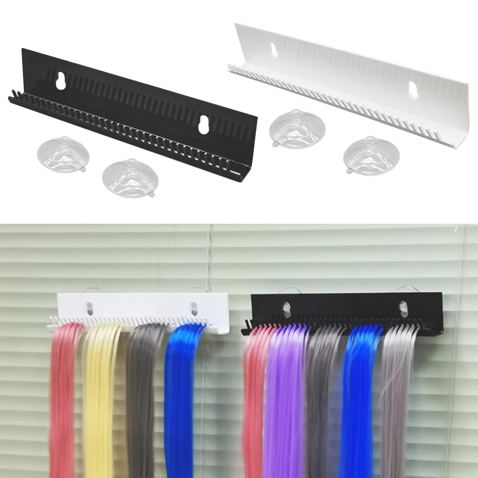 Professional Hair Extension Storage Holder Rack Hanger for Braiding Weaving