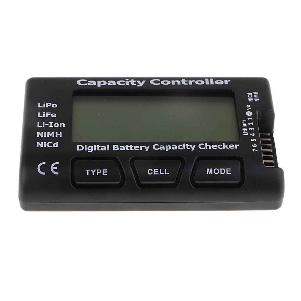 RC 2-7S Batteries Capacity Meter Intelligence Digital Power Tester Checker