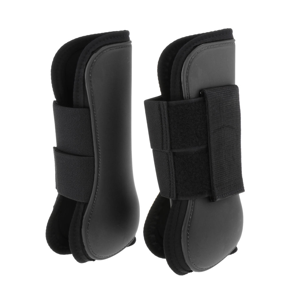 1 Pair Horse Leg Boots Hind or Front Leg Protect Wraps Horse Travel Boots Leg Protection WRAP Equestrian Equipment