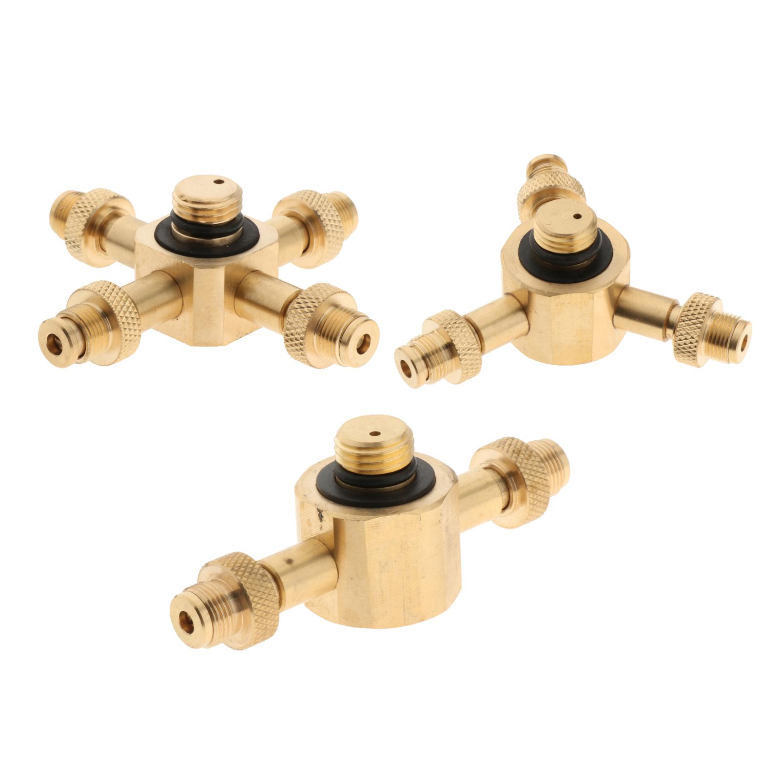 2-Way/ 3-Way / 4-Way Outdoor Camping Stove Gas Refill Adapter BBQ Picnic Burner