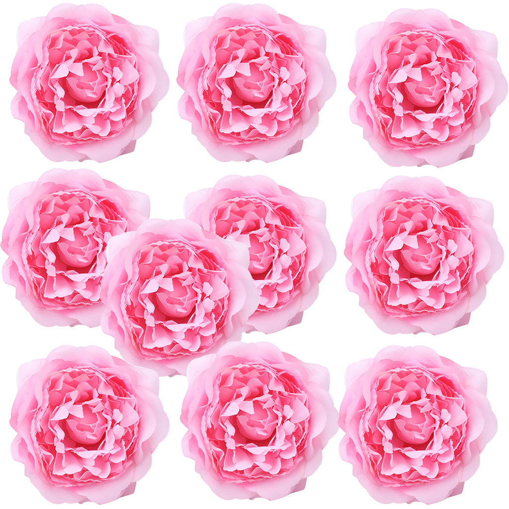 10 Pieces Artificial Peony Flower Home Wedding Decoration Different Colors